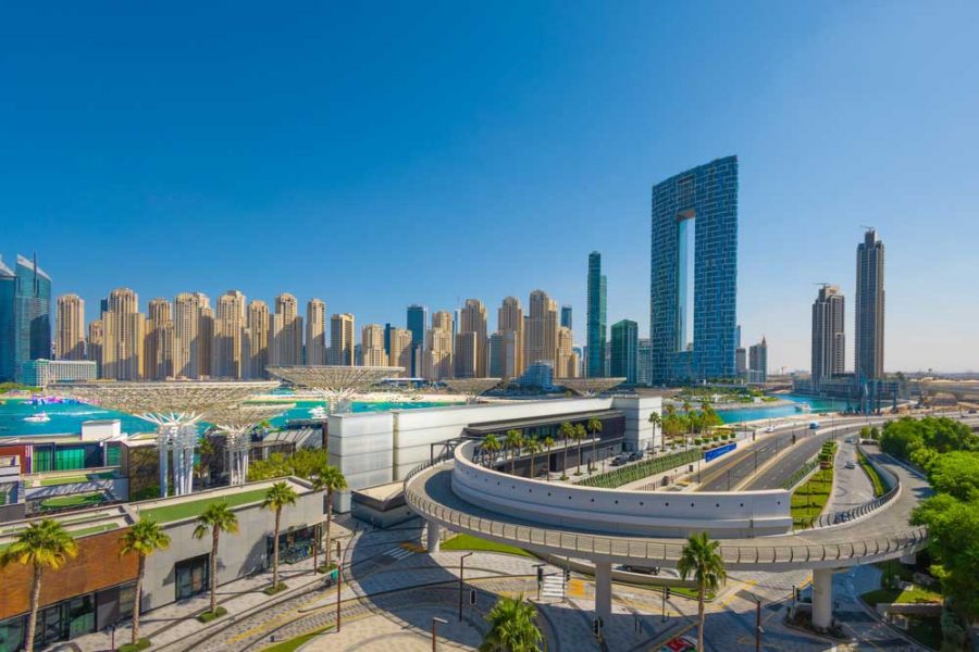Dubai Marina Lake